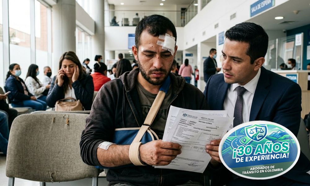 demanda por lesiones personales en accidente de tránsito